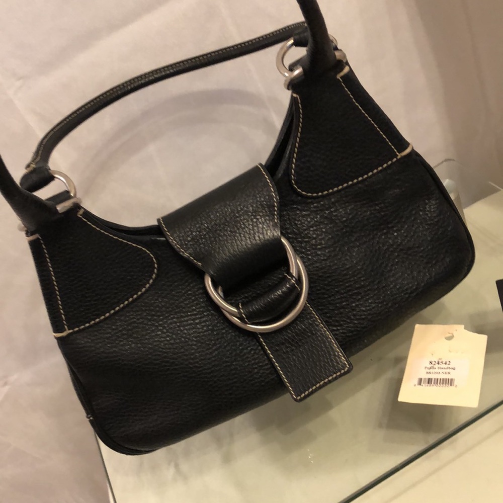 Prada Black Pebble Leather - Picture 2 of 16